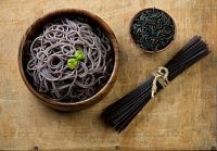 Лапша Midori Вермишель из черного риса (3 шт по 250 г) без глютена