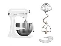 Планетарный миксер KitchenAid 5KSM7591XEWH белый