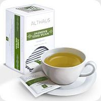 Чай зеленый в пакетиках Althaus Jasminе Ting Yuan  20х1.75 г