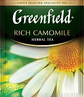 Чай в пакетиках Greenfield Rich Camomile травяной 100х1.5 г арт. 1141-10
