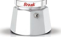 Гейзерная кофеварка Bialetti Break 3 порции (голубой)