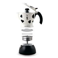 Гейзерная кофеварка  Bialetti "Mukka express" 2  порции, пятнистый (220 мл.) арт. 1908