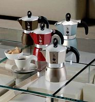 Гейзерная кофеварка Bialetti Dama Gran Gala, 3 порции, серебристый/черный