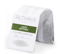 Чай зелёный пакетированный Althaus Grun Matinee15х4 г