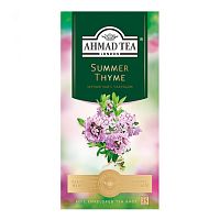 Чай черный Ahmad Tea Summer Thyme (Летний Чабрец) 25 пак.*1,8 гр.