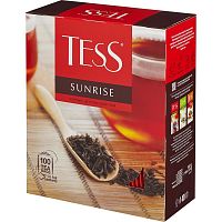 Чай в пакетиках Tess Sunrise (Санрайз) чёрный 100х1.8 гр арт.0918-09