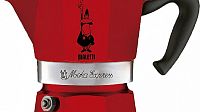 Гейзерная кофеварка Bialetti Moka Express red 3 порции красная СЛ