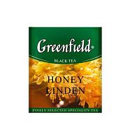 Чай в пакетиках Greenfield Honey Linden чёрный с добавками 100х1.5 г арт. 1140-10