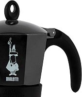 Гейзерная кофеварка Bialetti Moka Induction Black 6 cups (240 мл.) 4813