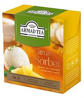 Зеленый чай Ahmad Tea Citrus Sorbet (Цитрусовый Сорбет) 20 пакетиков