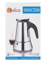 Кофеварка гейзерная ITALCO INDUCTION на 6 порций 240 мл