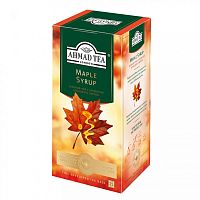 Зеленый чай Ahmad Tea Maple Syrup (Кленовый Сироп) в пакетиках  25*1,5гр.
