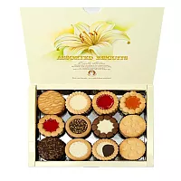 Печенье сдобное Santa Bakery Assorted biscuits ассорти 12 видов 750 г