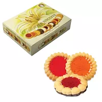 Печенье сдобное Santa Bakery Assorted biscuits ассорти 12 видов 750 г