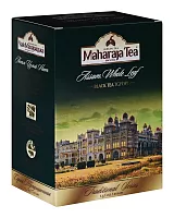 Чай чёрный байховый целый лист Maharaja п/ж картон, 100 гр. в/с, индийский
