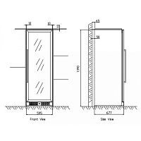 Винный шкаф Cold Vine C110-KBT2