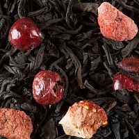 Черный ароматизированный чай Dammann 4 Fruits Rouges (4 красных фрукта) 100 г ж/б