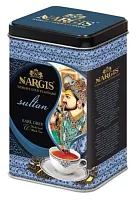 Чай черный Nargis SULTAN TGFOP с бергамотом 200 гр. ж/б