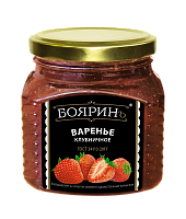 Варенье Бояринъ клубничное 300 гр  набор 2 банки