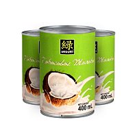 Кокосовое молоко MIDORI 7% 3х400 мл набор