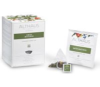 Чай зелёный ароматизированный в пакетах Althaus Grun Matinee 15х2.75 г