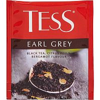 Чай в пакетиках Tess Earl grey (Эрл Грей) чёрный 100х1.8 г арт. 1251-09-1