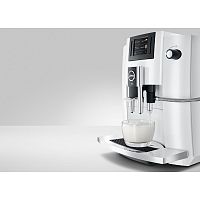 Кофемашина Jura E6 Piano White 15378