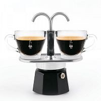 Гейзерная кофеварка Bialetti Mini Express на 2 чашки
