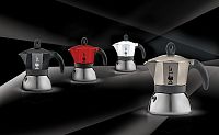 Гейзерная кофеварка Bialetti Moka Induction Black 6 cups (240 мл.) 4813