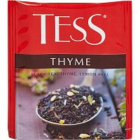 Чай в пакетиках Tess Thyme (Тайм) с чабрецом 100х1.5 гр арт.1185-09