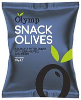 Маслины Каlamata Olymp без косточек с апельсином и травами 70 г