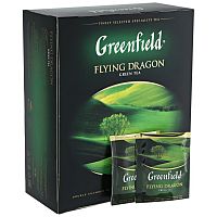 Чай в пакетиках Greenfield Flying Dragon (Флаинг Драгон) зелёный 100х2г арт.0585-09
