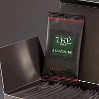 Чай в пакетиках Dammann The Vert a la Menthe (Зэ Верт Мэнт) зеленый c мятой 24 шт