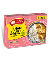 Готовое блюдо Shahi Paneer (Шахи Панир) c рисом Jeera (джира) Bikano 375г BIK065