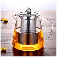 Чайник из жаропрочного стекла Class Teapot Орлеан с заварочной колбой из металла 750 мл
